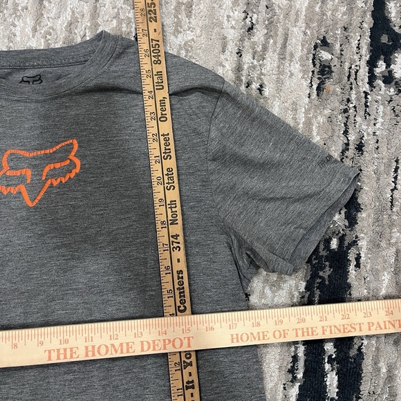 Fox Racing Men's Short Sleeve T-Shirt Gray Size Medium Graphic Print - Picture 3 of 4